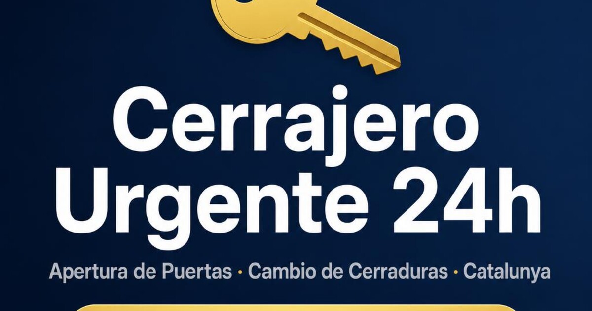 Cerrajero 24h Castelldefels, cerrajeros en Castelldefels